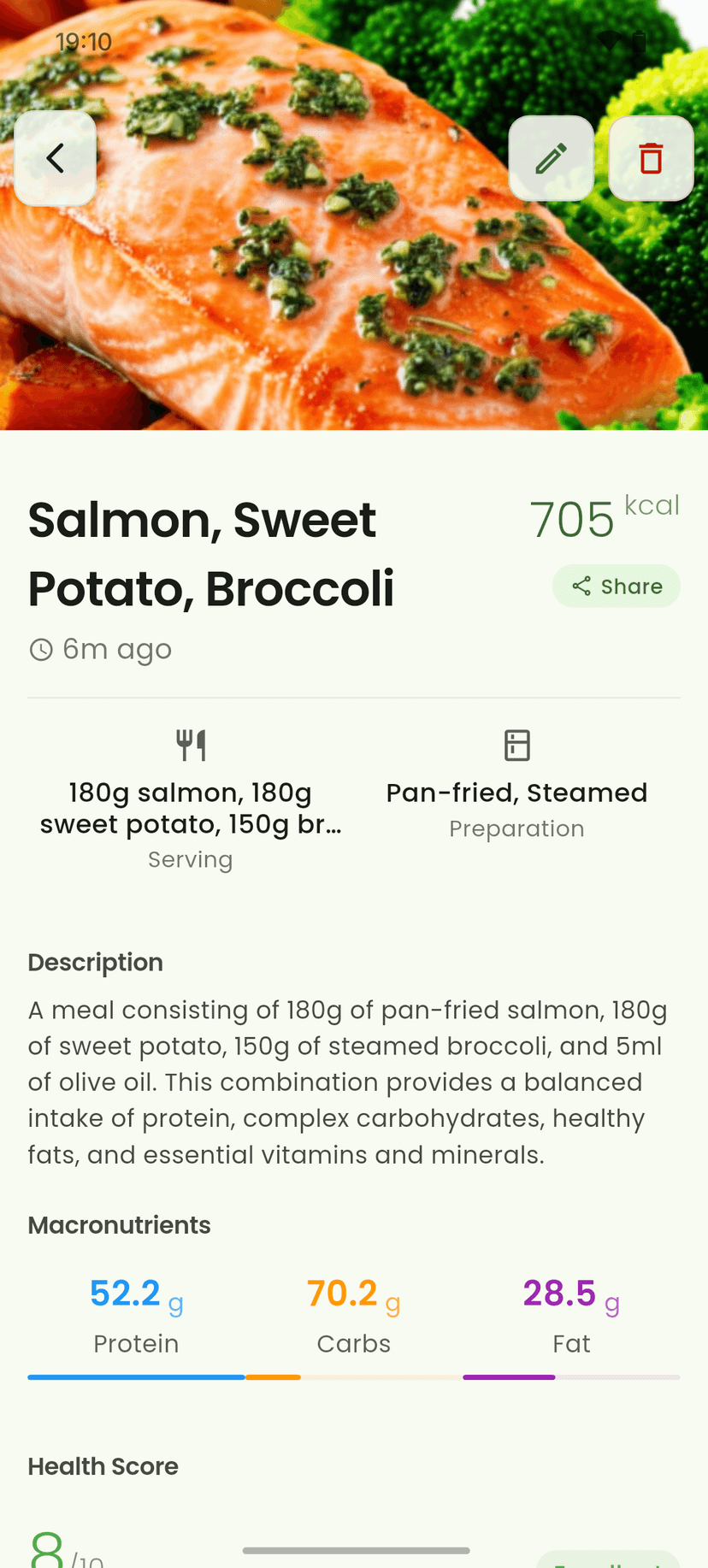 CalorieGram AI Calorie Counter App Interface