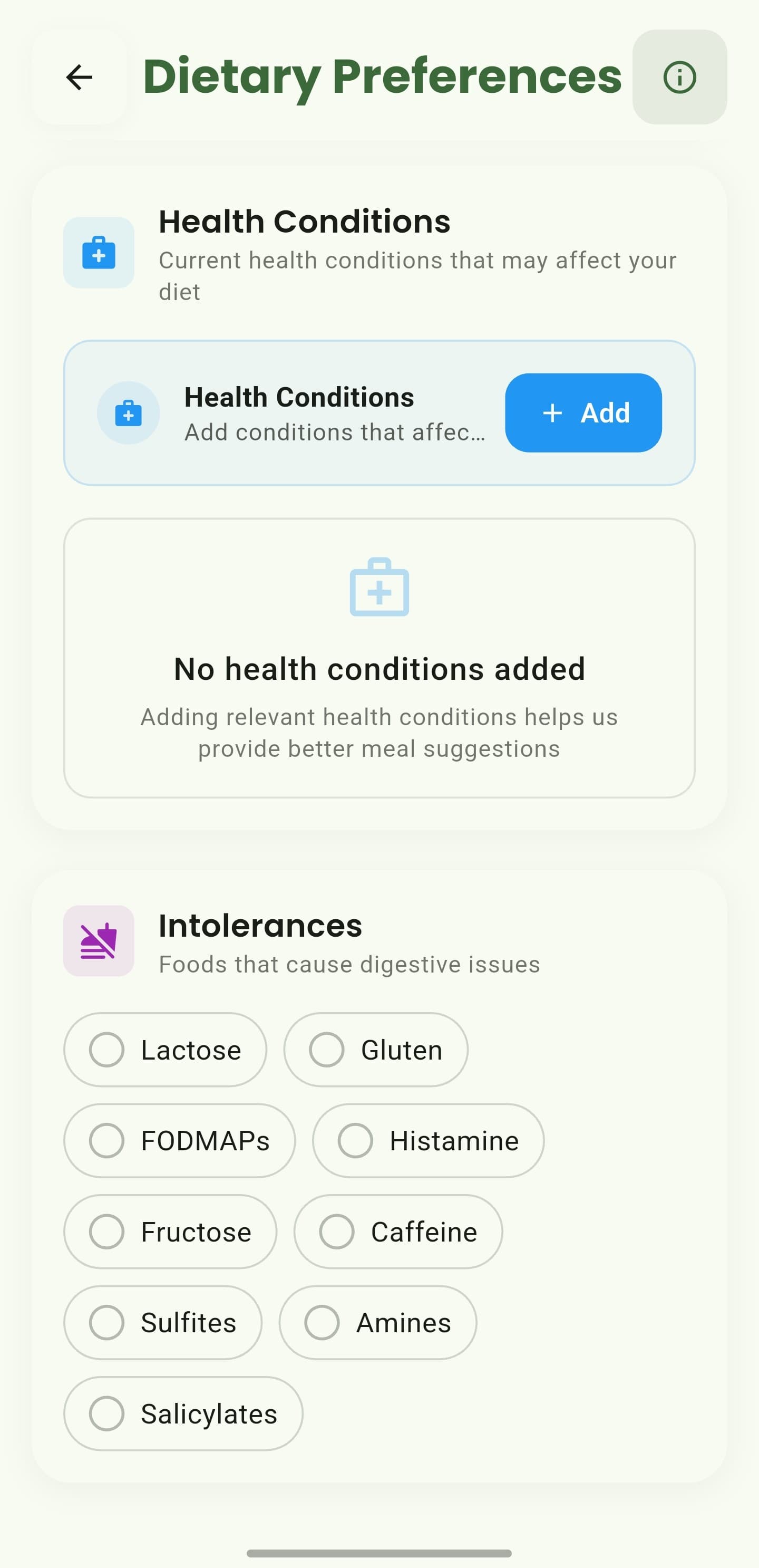 CalorieGram health and activity context